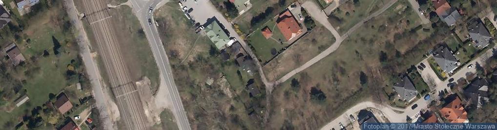 Zdjęcie satelitarne Polnych Kwiatów ul.