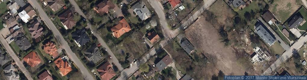Zdjęcie satelitarne Podróżnicza ul.