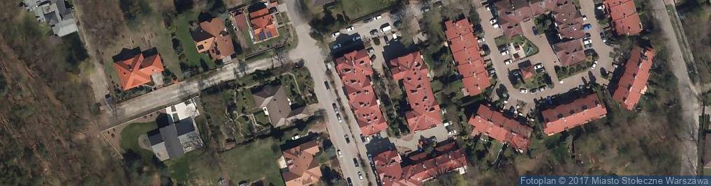 Zdjęcie satelitarne Podgórna ul.