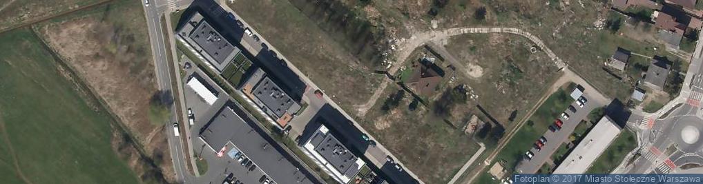 Zdjęcie satelitarne Podwójna ul.