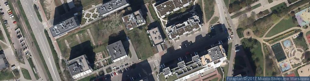 Zdjęcie satelitarne Poborzańska ul.