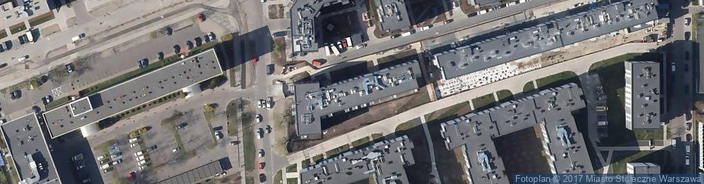 Zdjęcie satelitarne Podskarbińska ul.