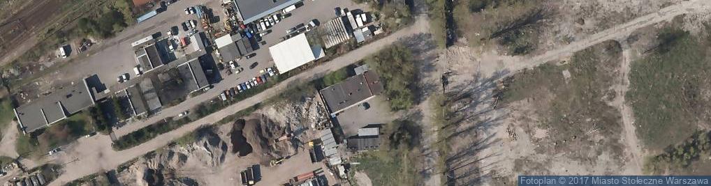 Zdjęcie satelitarne Podskarbińska ul.