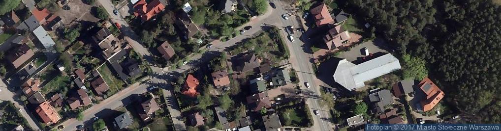 Zdjęcie satelitarne Podhalańska ul.