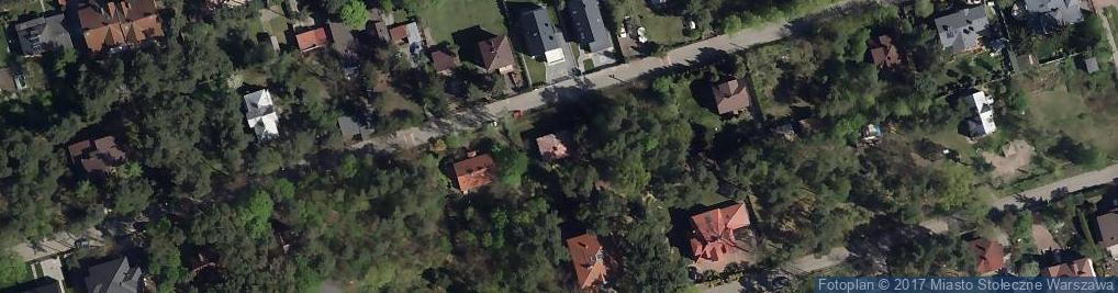 Zdjęcie satelitarne Pomarańczowa ul.