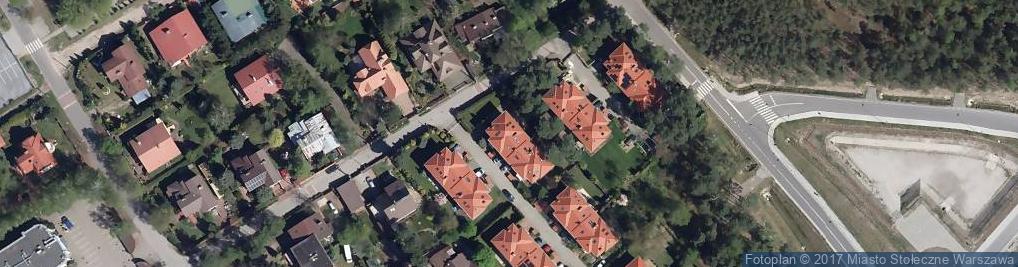 Zdjęcie satelitarne Popiołów ul.