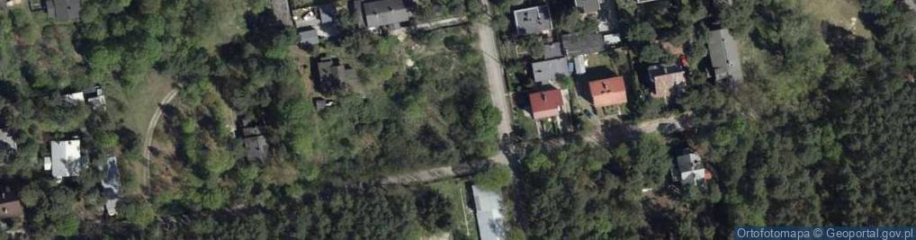 Zdjęcie satelitarne Początkowa ul.