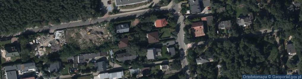 Zdjęcie satelitarne Poezji ul.