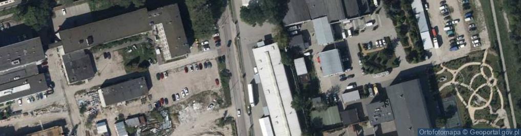 Zdjęcie satelitarne Poezji ul.
