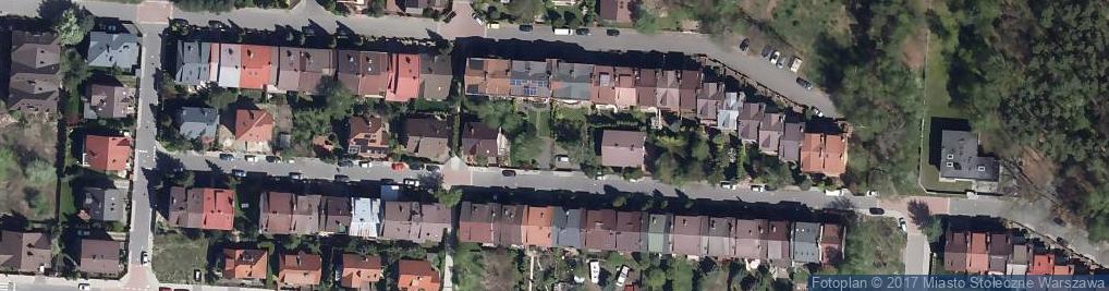 Zdjęcie satelitarne Poświaty ul.