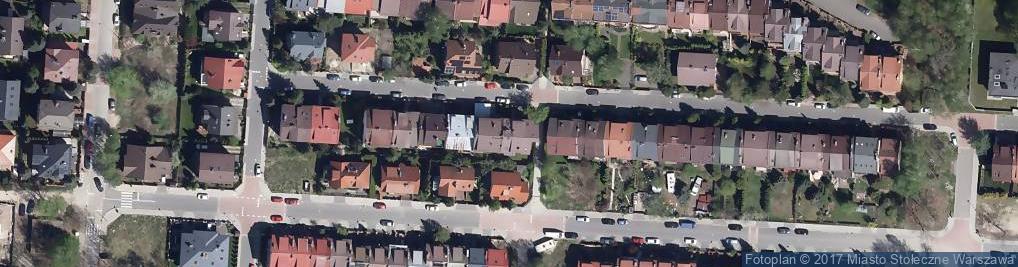 Zdjęcie satelitarne Poświaty ul.