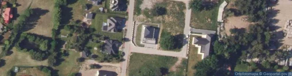 Zdjęcie satelitarne Pod Dębami ul.