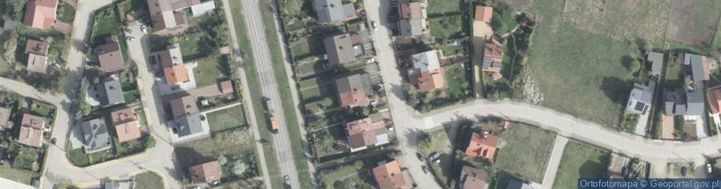 Zdjęcie satelitarne Połaniecka ul.