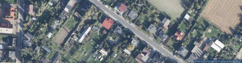 Zdjęcie satelitarne Podgórna ul.