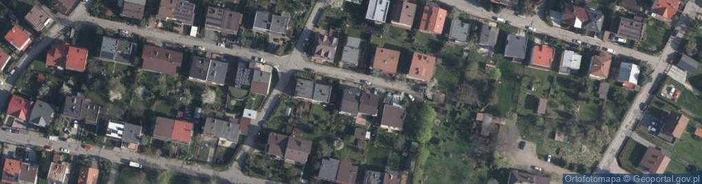 Zdjęcie satelitarne Poprzeczna ul.