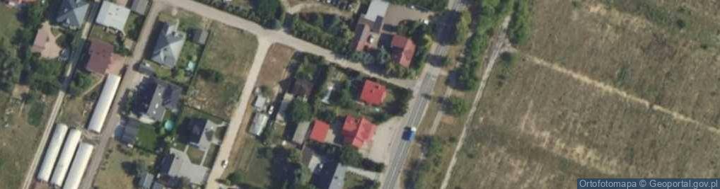 Zdjęcie satelitarne Podgórna ul.