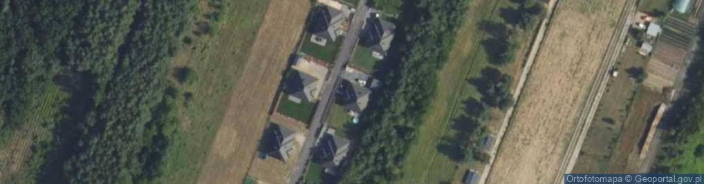 Zdjęcie satelitarne Poniatówka ul.