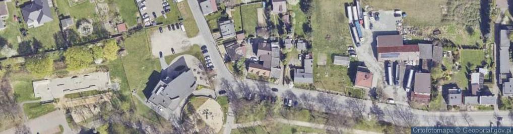 Zdjęcie satelitarne Powstańców 1863 r. ul.