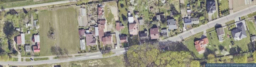 Zdjęcie satelitarne Powstańców 1863 r. ul.