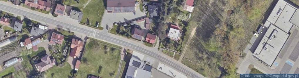 Zdjęcie satelitarne Podzamcze ul.