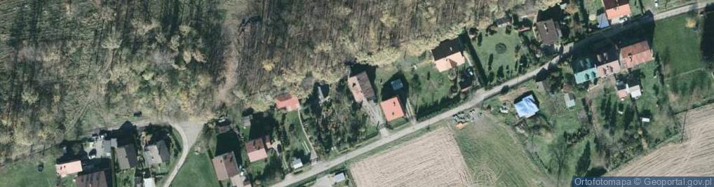 Zdjęcie satelitarne Pod Lasem ul.