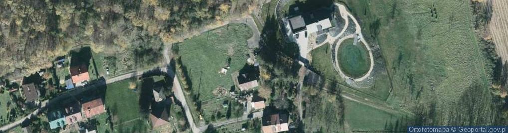 Zdjęcie satelitarne Pod Lasem ul.