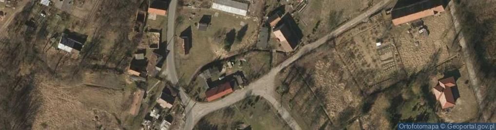 Zdjęcie satelitarne Poprzeczna ul.