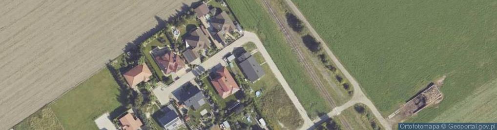 Zdjęcie satelitarne Poprzeczna ul.