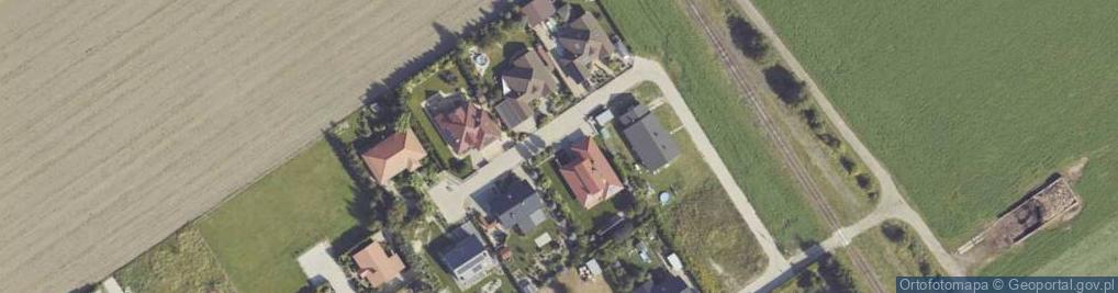 Zdjęcie satelitarne Poprzeczna ul.