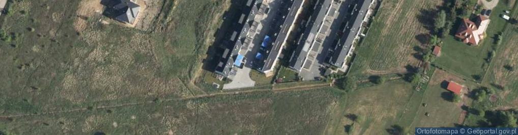 Zdjęcie satelitarne Pod Lasem ul.