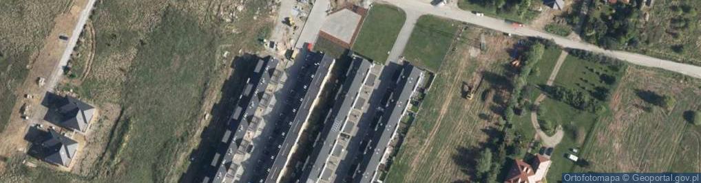 Zdjęcie satelitarne Pod Lasem ul.