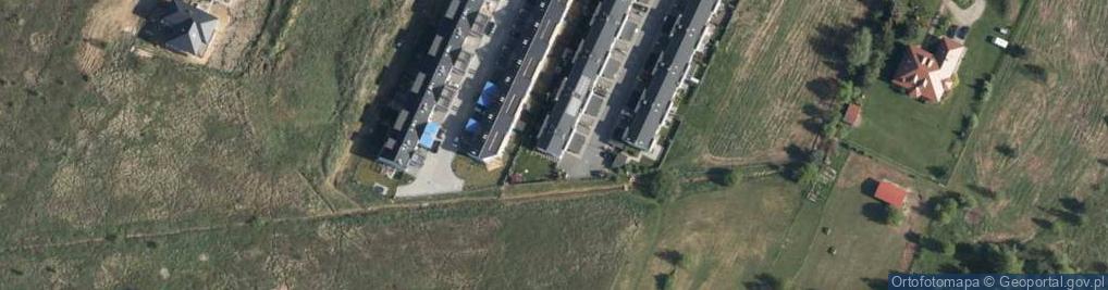 Zdjęcie satelitarne Pod Lasem ul.