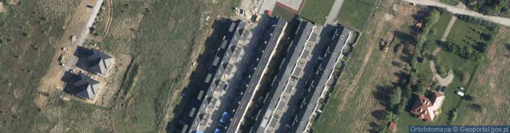 Zdjęcie satelitarne Pod Lasem ul.