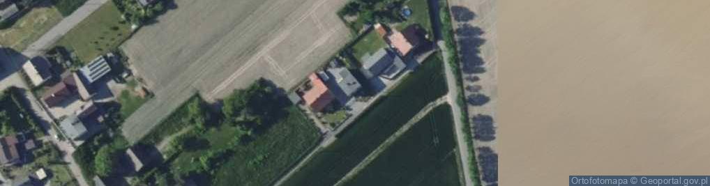 Zdjęcie satelitarne Poprzeczna ul.