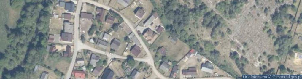Zdjęcie satelitarne Poprzeczna ul.