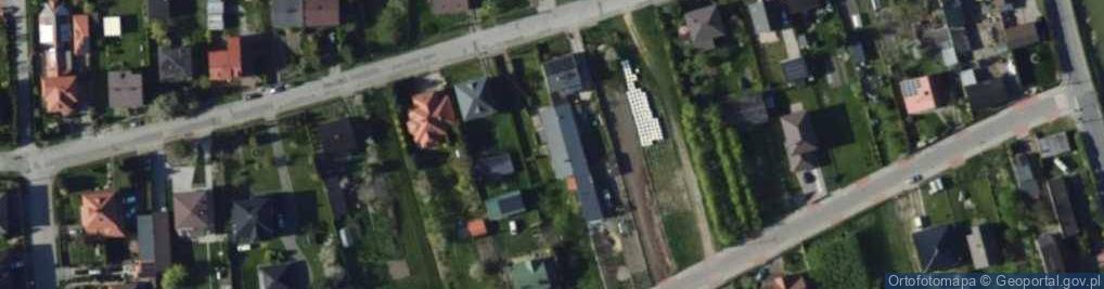 Zdjęcie satelitarne Północna ul.