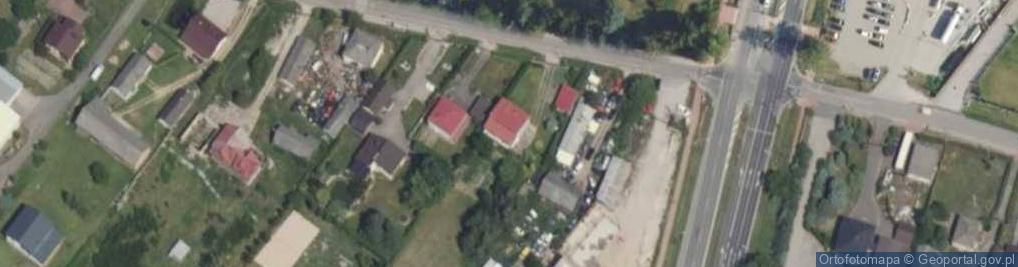 Zdjęcie satelitarne Postępu ul.