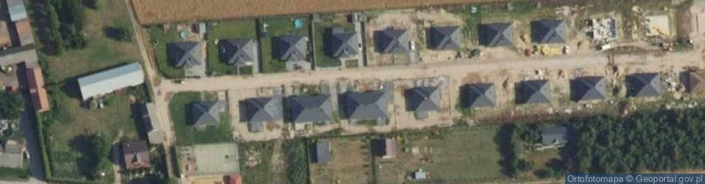 Zdjęcie satelitarne Polnych Maków ul.