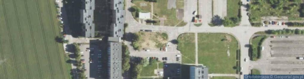 Zdjęcie satelitarne Poprzeczna ul.