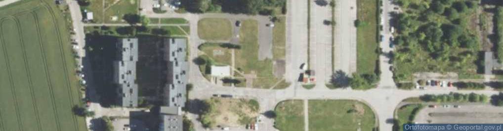 Zdjęcie satelitarne Poprzeczna ul.