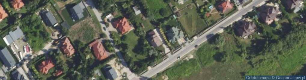 Zdjęcie satelitarne Polnych Kwiatów ul.