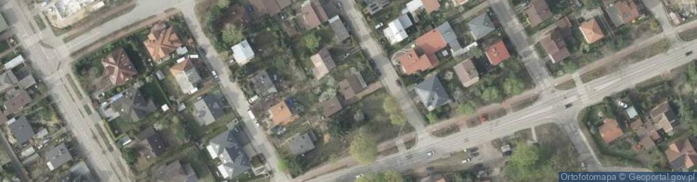 Zdjęcie satelitarne Popularna ul.