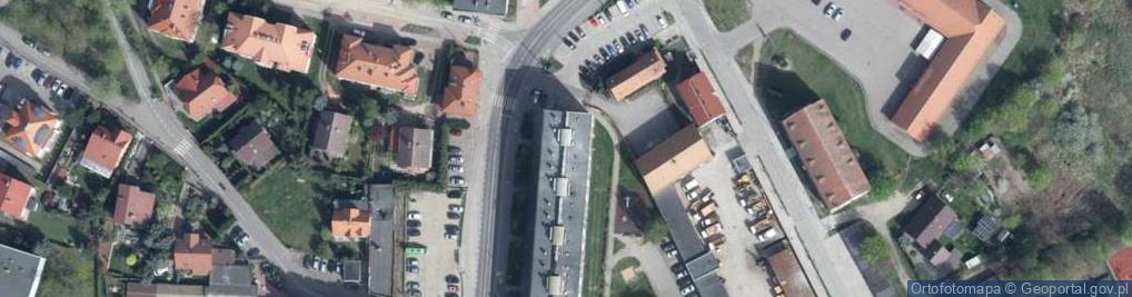 Zdjęcie satelitarne Poznańska ul.