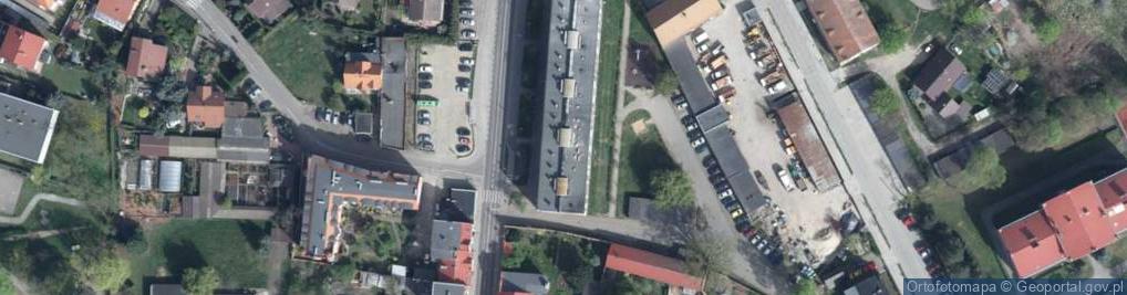 Zdjęcie satelitarne Poznańska ul.