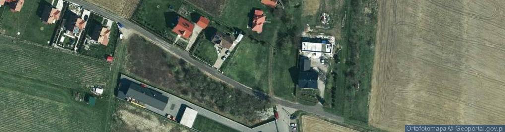 Zdjęcie satelitarne Polnych Kwiatów ul.