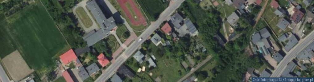 Zdjęcie satelitarne Powstańców ul.