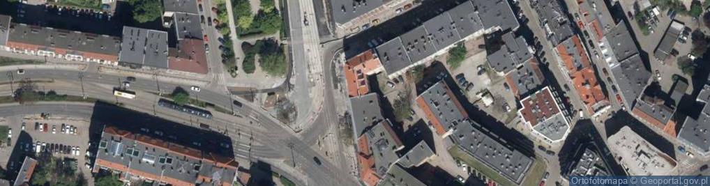 Zdjęcie satelitarne Pomorska ul.