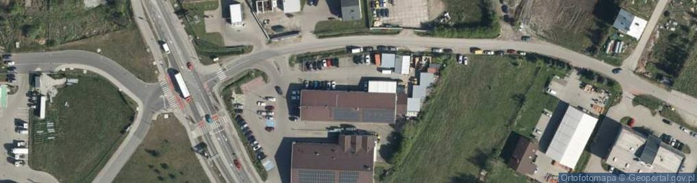 Zdjęcie satelitarne Polanowicka Północna ul.