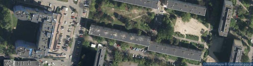 Zdjęcie satelitarne Poleska ul.