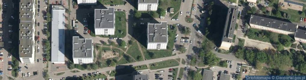 Zdjęcie satelitarne Poleska ul.